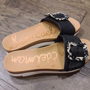 Sam Edelman Ariane Black Slide Sandals